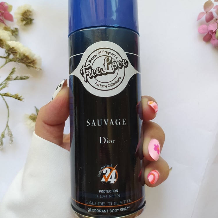 اسپری مردانه فری لاو مدل دیور