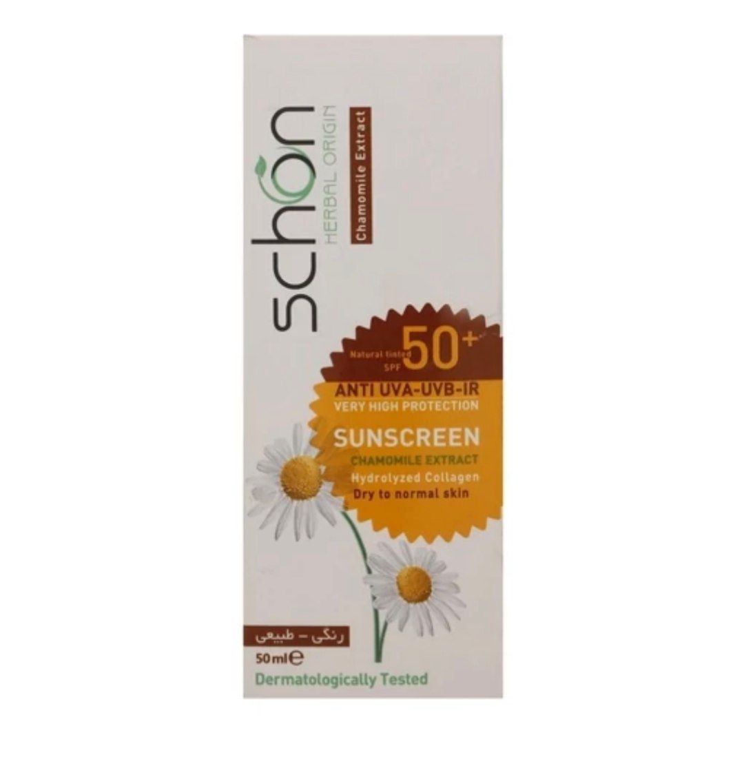 کرم ضدآفتاب رنگی شون spf50