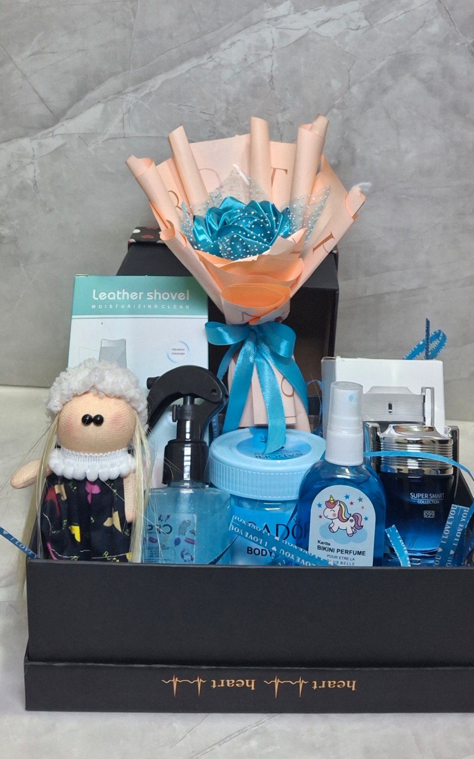 باکس آبی هدیه