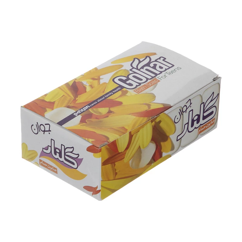 صابون حمام گلنار جوان ۵ عددی